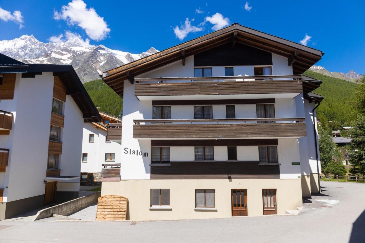 Haus Slalom Apartment Saas-Fee Luaran gambar
