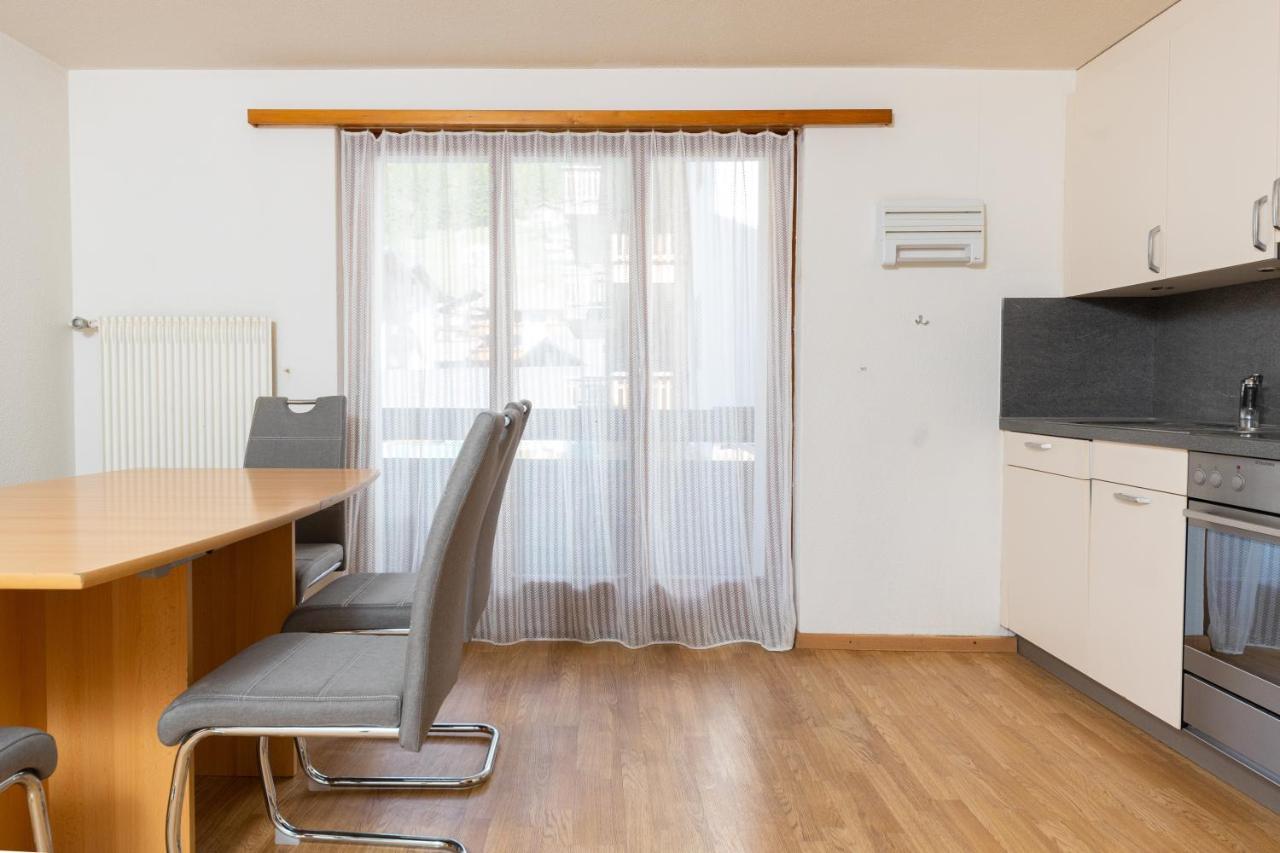 Haus Slalom Apartment Saas-Fee Luaran gambar