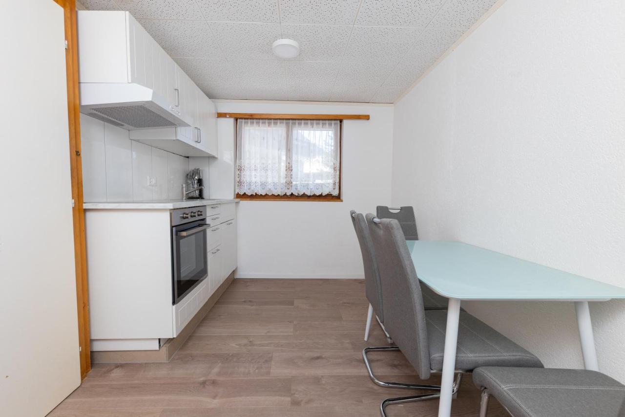 Haus Slalom Apartment Saas-Fee Luaran gambar
