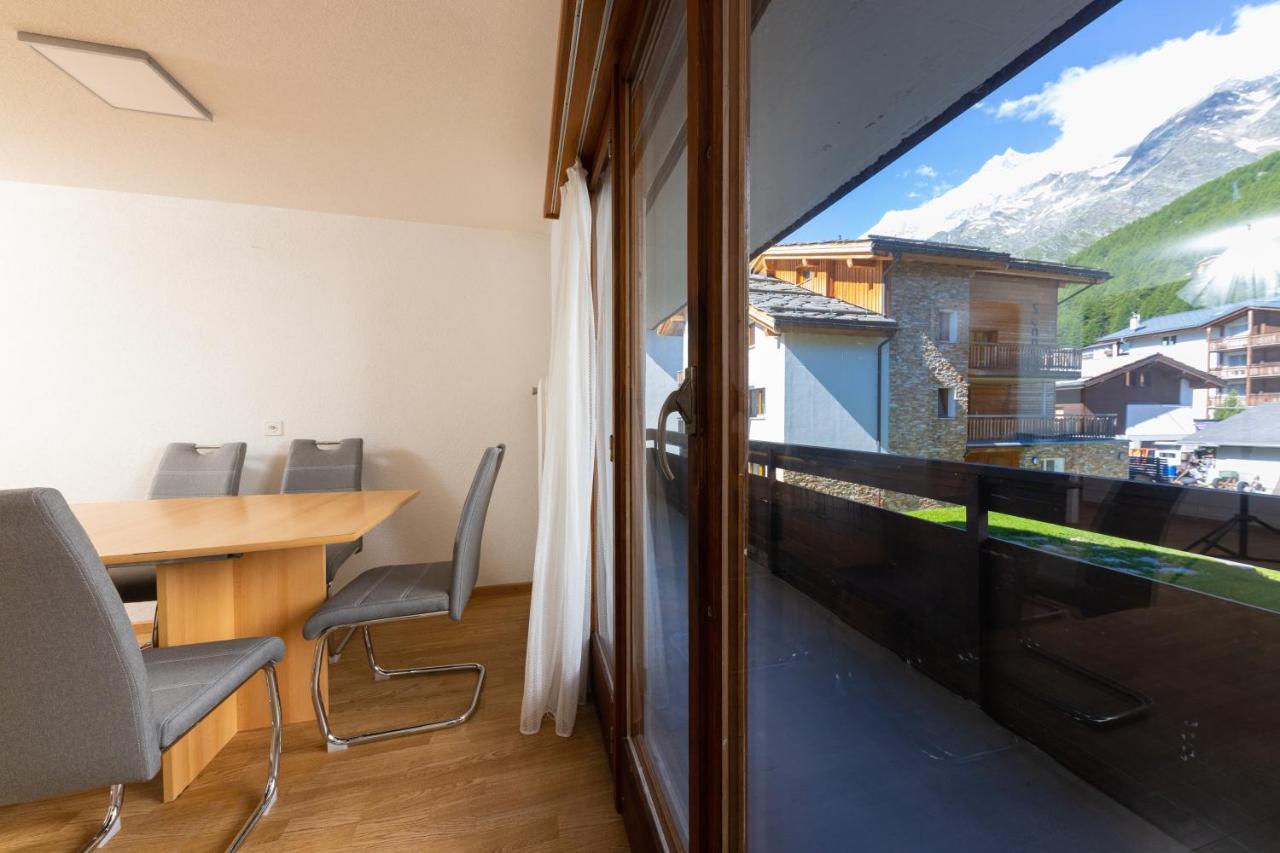 Haus Slalom Apartment Saas-Fee Luaran gambar