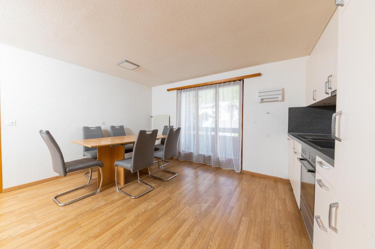 Haus Slalom Apartment Saas-Fee Luaran gambar