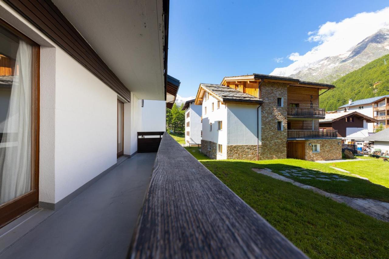 Haus Slalom Apartment Saas-Fee Luaran gambar