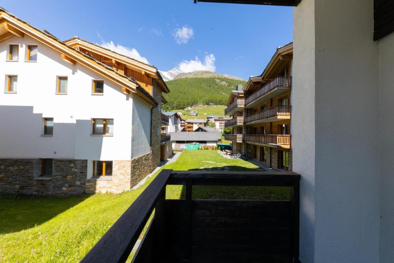 Haus Slalom Apartment Saas-Fee Luaran gambar