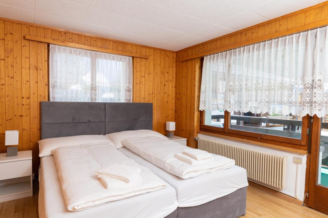 Haus Slalom Apartment Saas-Fee Luaran gambar