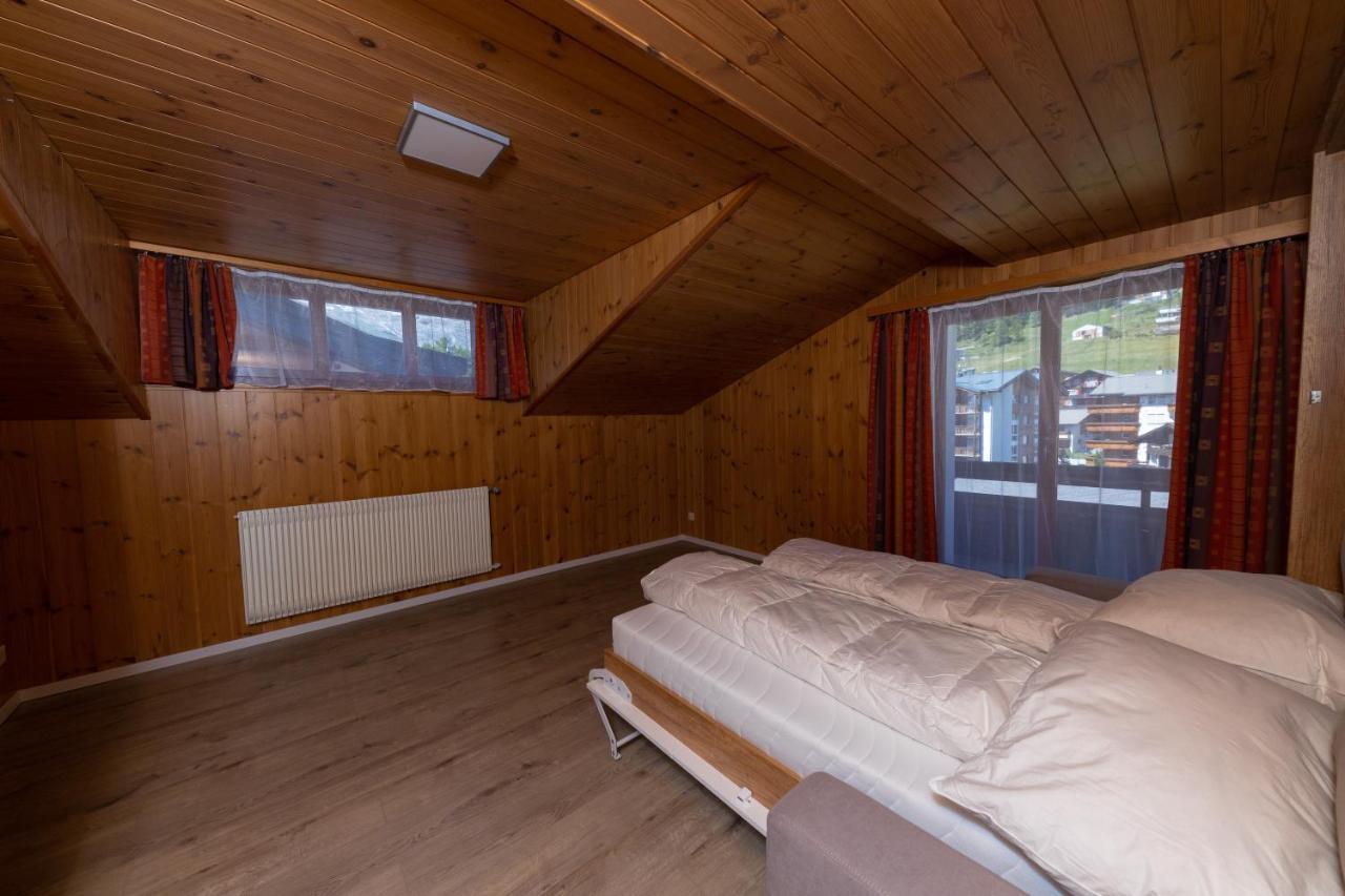 Haus Slalom Apartment Saas-Fee Luaran gambar
