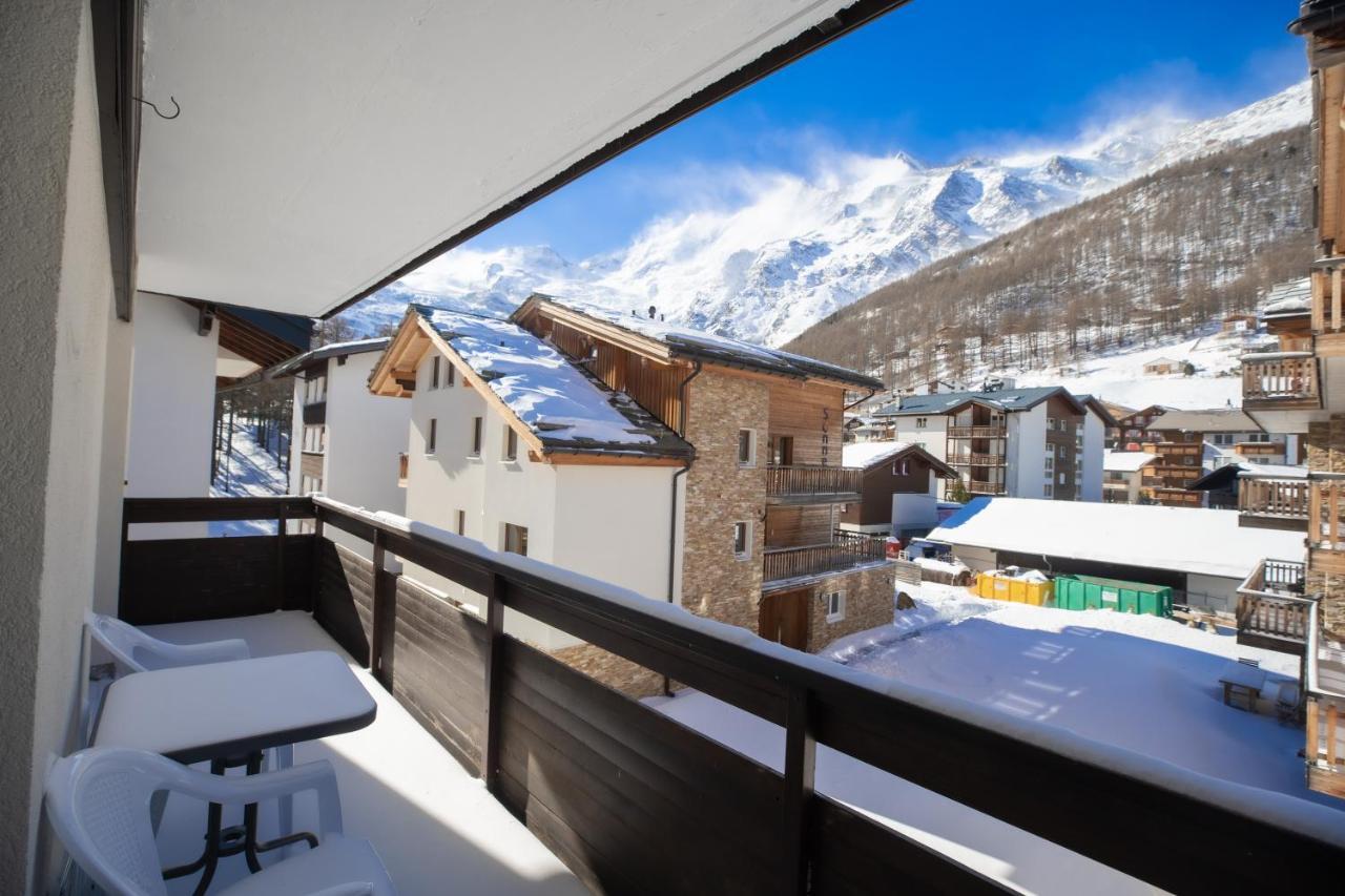 Haus Slalom Apartment Saas-Fee Luaran gambar