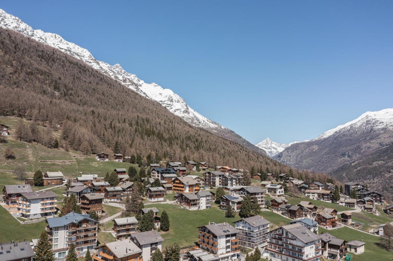 Haus Slalom Apartment Saas-Fee Luaran gambar